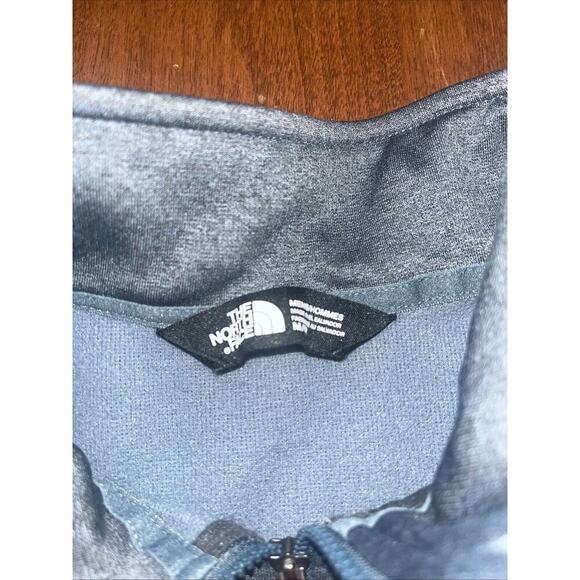 The North Face Large 1/4 Zip Gray Hiking Camping Outdoor Performance Work Gray - Picture 3 of 5